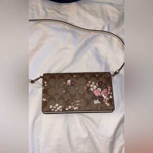Coach crossbody wallet